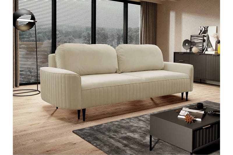 Laytown 2-sits Bäddsoffa NO_BRAND Beige/Light beige - Huonekalut - Sohva - Vuodesohva