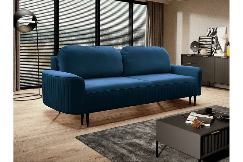 Laytown 2-sits Bäddsoffa NO_BRAND Dark blue - Huonekalut - Sohva - Vuodesohva