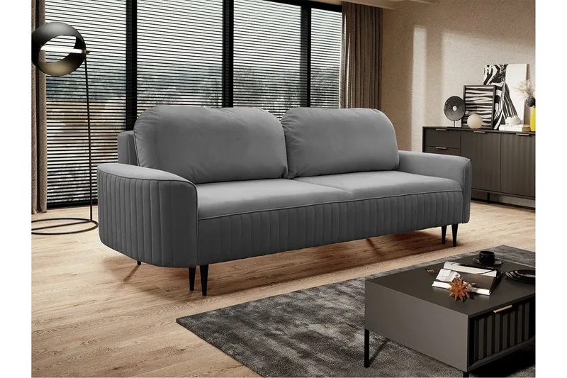 Laytown 2-sits Bäddsoffa NO_BRAND Dark grey - Huonekalut - Sohva - Vuodesohva