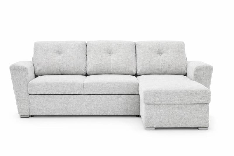 Leia 3-istuttava käännettävä Vuodesohva divaanilla ja säilytystilalla, Beige