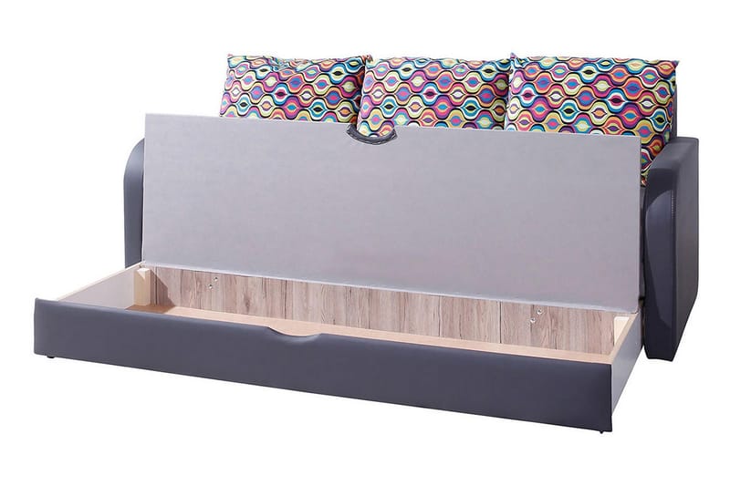 Lido Vuodesohva 208x75x86 cm - Huonekalut - Sohva - Vuodesohva - 3 istuttava vuodesohva