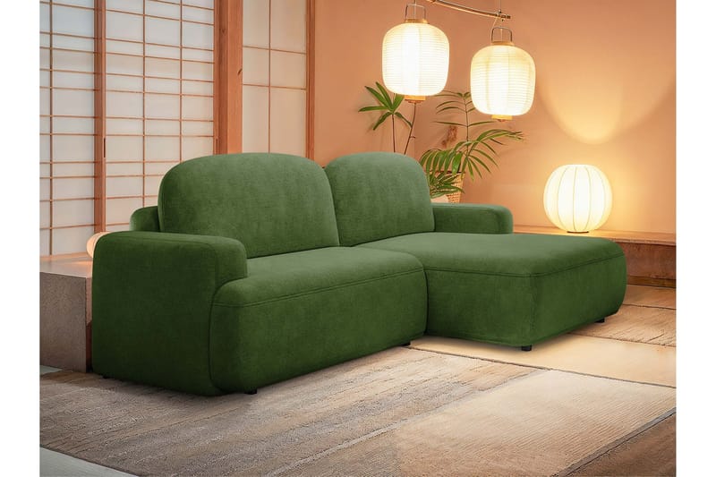 Lifeina Vuodesohva 2-Istuttavalla Sohvalla - Vihreä - Huonekalut - Sohva - Vuodesohva