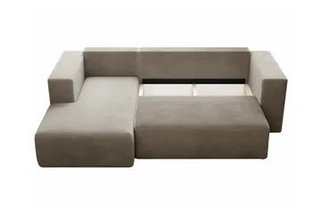 Listowel 3-sits Hörnbäddsoffa Dark blue - Huonekalut - Sohva - Vuodesohva