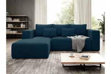 Listowel 3-sits Hörnbäddsoffa Dark blue - Huonekalut - Sohva - Vuodesohva