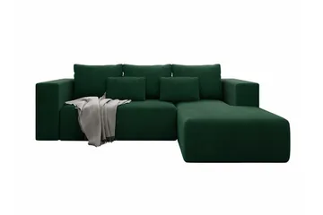 Listowel 3-sits Hörnbäddsoffa Green - Huonekalut - Sohva - Vuodesohva