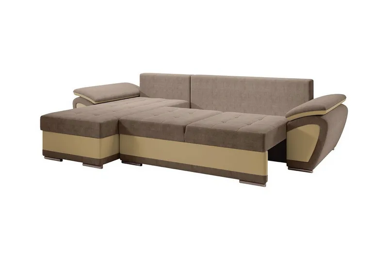 Listowel 3-sits Hörnbäddsoffa White - Huonekalut - Sohva - Vuodesohva