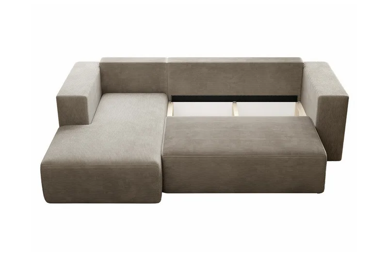 Listowel 3-sits Hörnbäddsoffa Yellow - Huonekalut - Sohva - Vuodesohva