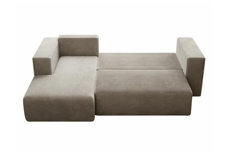 Listowel 3-sits Hörnbäddsoffa Pink - Huonekalut - Sohva - Vuodesohva