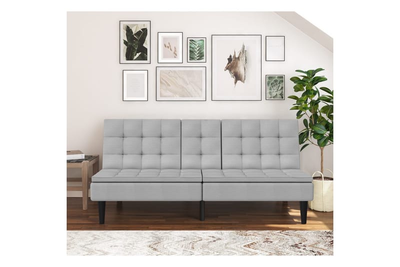 Maine Vuodesohva 3-istuttava - Harmaa - Huonekalut - Sohva - Vuodesohva - 3 istuttava vuodesohva