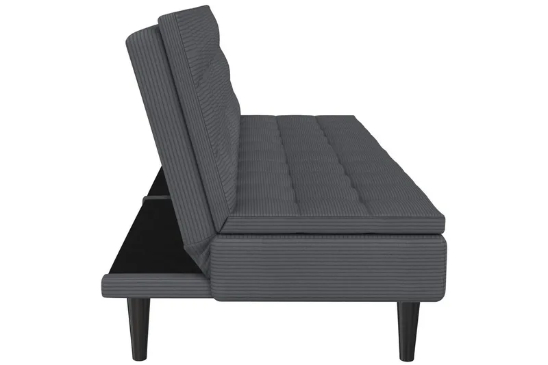 Maine Vuodesohva 3-istuttava - Harmaa - Huonekalut - Sohva - Vuodesohva - 3 istuttava vuodesohva