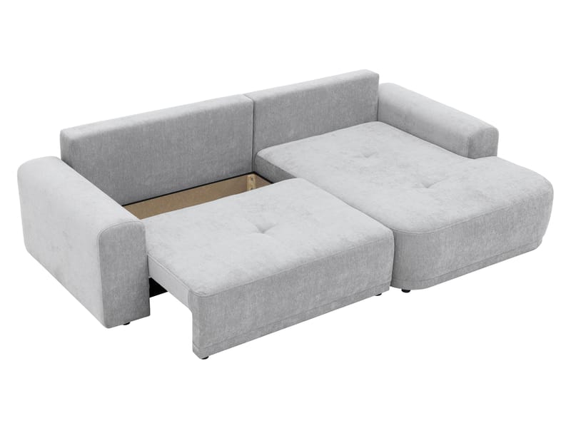 Malor 3-istuttava vuodesohva divaanilla, vasemmanpuoleinen - beige - Huonekalut - Sohva - Vuodesohva