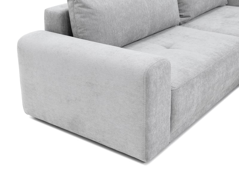 Malor 3-istuttava vuodesohva divaanilla, vasemmanpuoleinen - beige - Huonekalut - Sohva - Vuodesohva