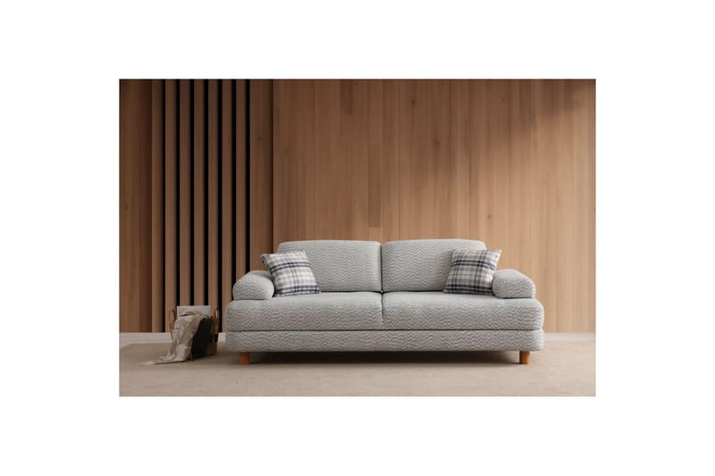 Mami Vuodesohva 3-sits - Harmaa - Huonekalut - Sohva - Vuodesohva - 3 istuttava vuodesohva
