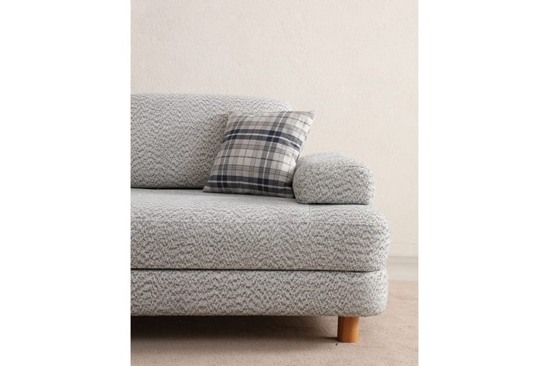 Mami Vuodesohva 3-sits - Harmaa - Huonekalut - Sohva - Vuodesohva - 3 istuttava vuodesohva