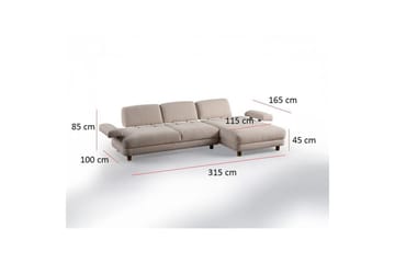 Mami Vuodesohva med Divan 4-sits - Kerma - Huonekalut - Sohva - Vuodesohva