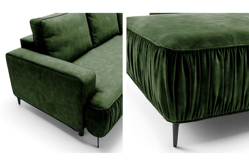 Marisana Vuodesohva 3-Istuttavalla Divaanilla - Ruskea - Huonekalut - Sohva - Vuodesohva