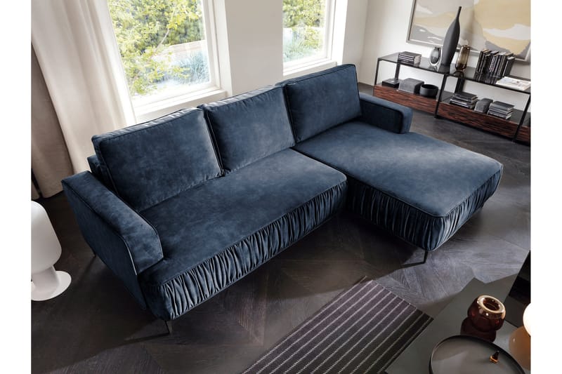 Marisana Vuodesohva 3-Istuttavalla Divaanilla - Sininen - Huonekalut - Sohva - Vuodesohva