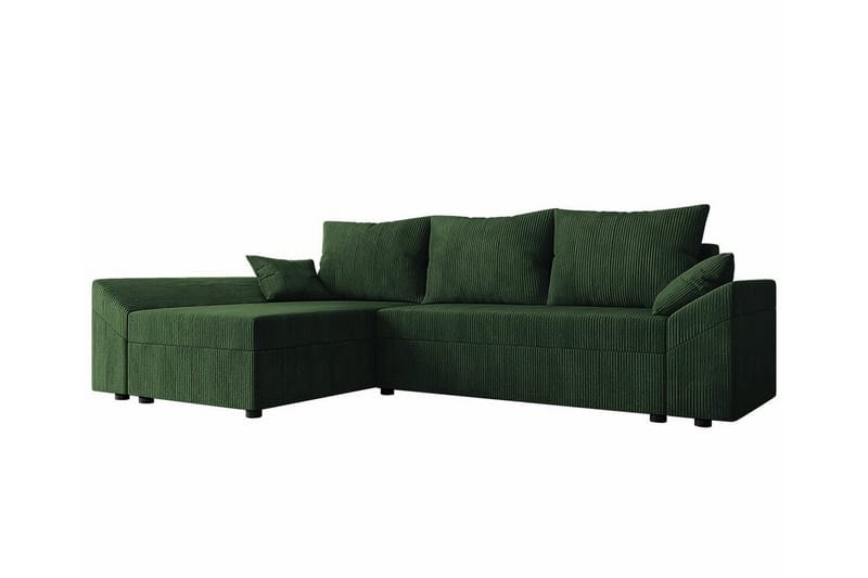 Midfeld 3-sits Hörnbäddsoffa Dark green, undefined
