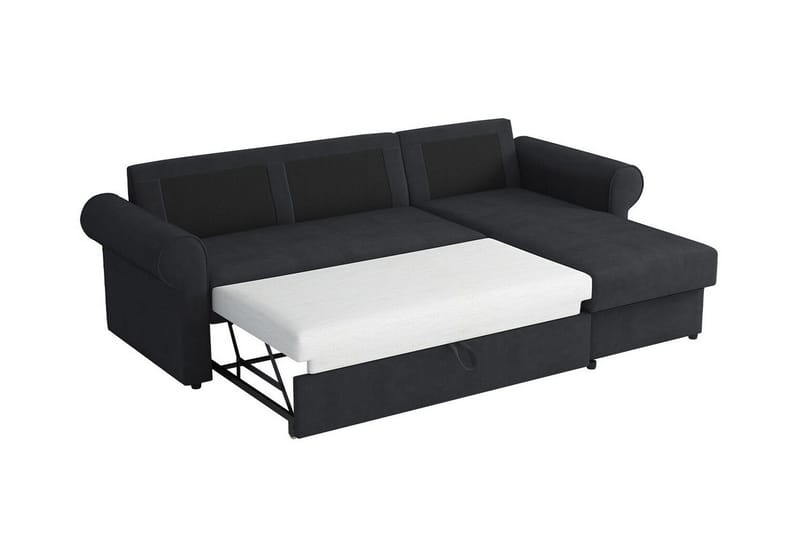 Midfeld 3-sits Hörnbäddsoffa Mustard yellow - Huonekalut - Sohva - Vuodesohva