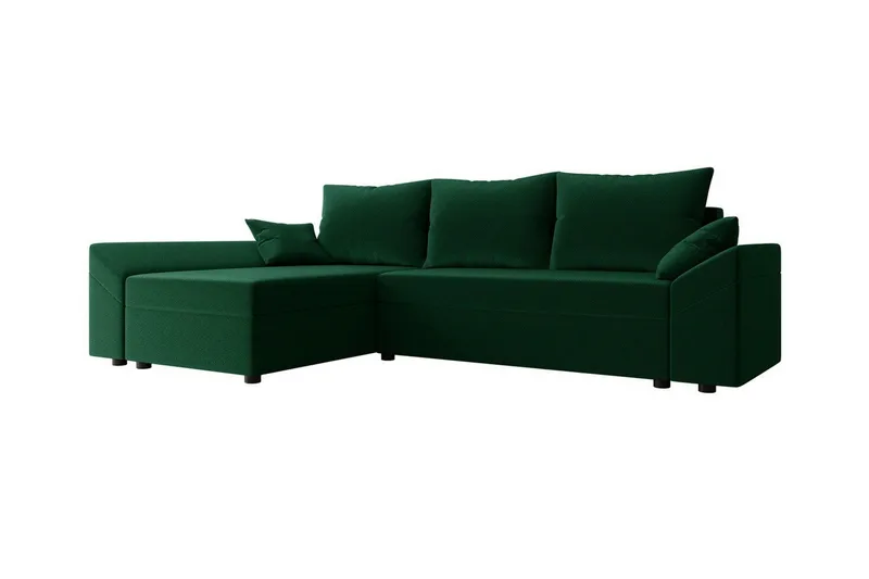 Midfeld 3-sits Hörnbäddsoffa NO_BRAND Dark green, undefined