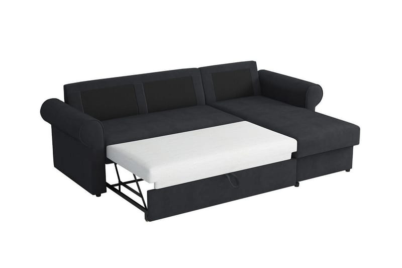 Midfeld 3-sits Hörnbäddsoffa NO_BRAND Dark Turquoise - Huonekalut - Sohva - Vuodesohva