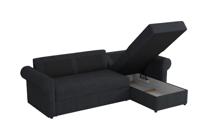 Midfeld 3-sits Hörnbäddsoffa NO_BRAND Mustard yellow - Huonekalut - Sohva - Vuodesohva