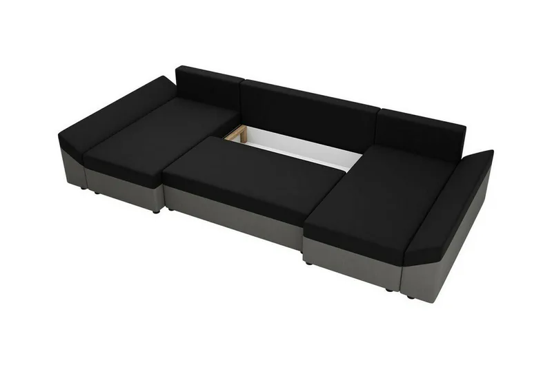 Midfeld 4-sits Hörnbäddsoffa beige - Huonekalut - Sohva - Vuodesohva