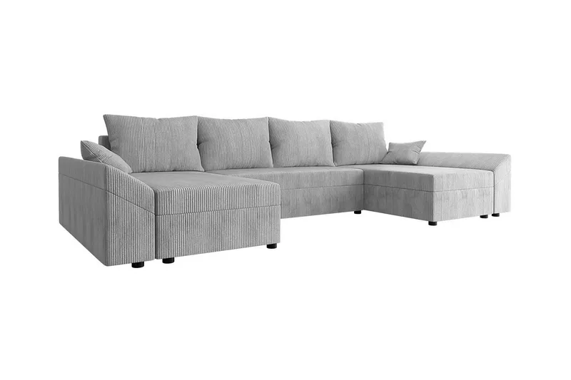 Midfeld 4-sits Hörnbäddsoffa NO_BRAND Light grey, undefined