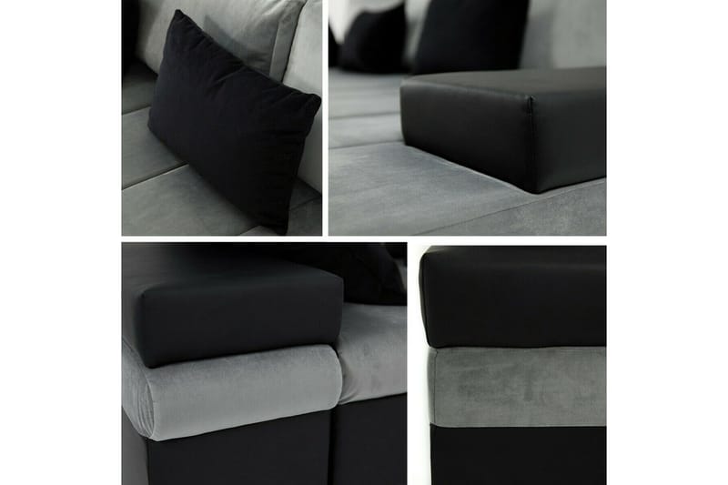 Naoma 3-istuttava vasen l-muotoinen divaanivuodesohva bouclé-kankaassa - Beige - Huonekalut - Sohva - Vuodesohva