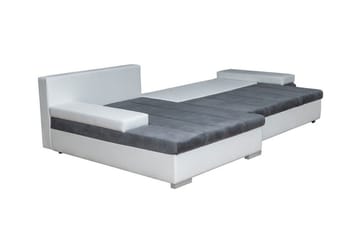 Naoma 3-istuttava vasen l-muotoinen divaanivuodesohva bouclé-kankaassa - Beige - Huonekalut - Sohva - Vuodesohva