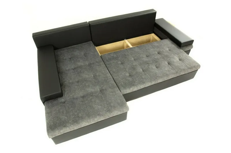 Naoma 3-sits Hörnbäddsoffa Acacia||White - Huonekalut - Sohva - Vuodesohva