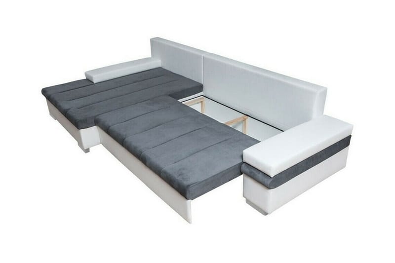 Naoma 3-sits Hörnbäddsoffa beige - Huonekalut - Sohva - Vuodesohva