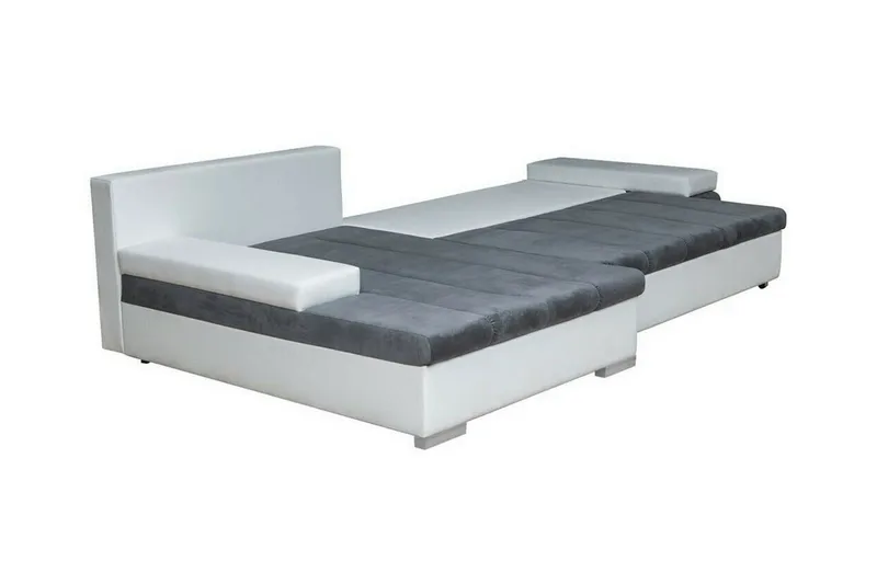 Naoma 3-sits Hörnbäddsoffa NO_BRAND beige - Huonekalut - Sohva - Vuodesohva