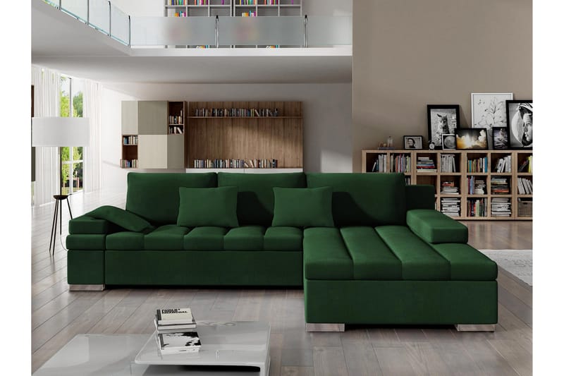 Naoma Vuodesohva 3-Istuttavalla Divaanilla - Musta - Huonekalut - Sohva - Vuodesohva