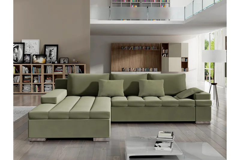 Naoma Vuodesohva 3-Istuttavalla Divaanilla, Vihreä