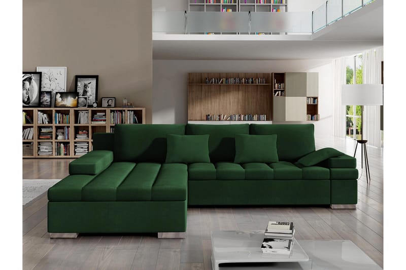 Naoma Vuodesohva 3-Istuttavalla Divaanilla, Vihreä