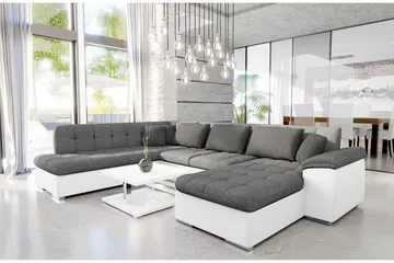 Niko U-Vuodesohva 350x205x76 cm - Huonekalut - Sohva - Vuodesohva