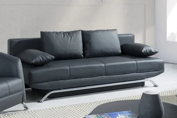 Olier Vuodesohva 200x100x85 cm - Harmaa - Huonekalut - Sohva - Vuodesohva - 3 istuttava vuodesohva