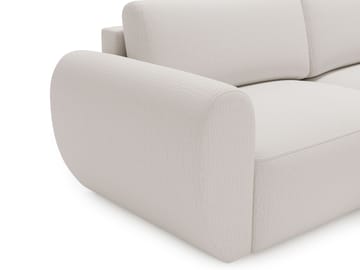Osvar 3-istuttava vuodesohva, divaani oikealla ja säilytystila - Tummanbeige - Huonekalut - Sohva - Vuodesohva