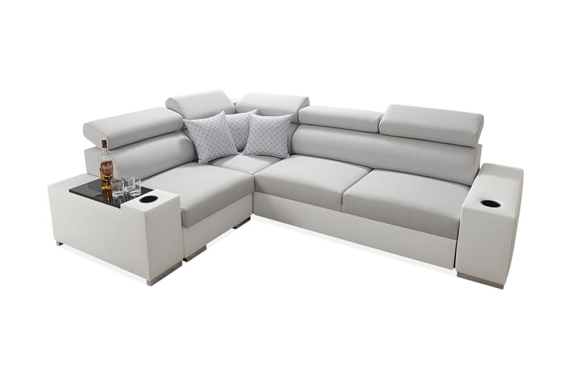 Perseo Divaanivuodesohva 282x205x95 cm - Huonekalut - Sohva - Vuodesohva