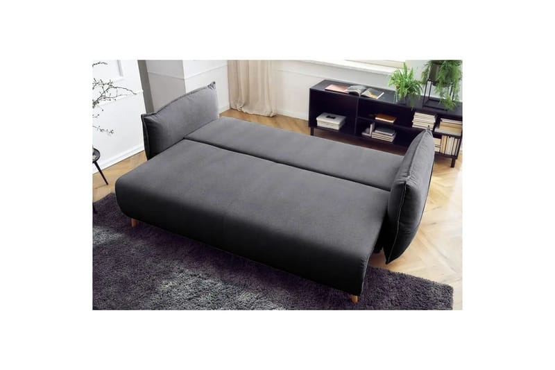 Puffin Vuodesohva 3-istuttava - Antrasiitti - Huonekalut - Sohva - Vuodesohva - 3 istuttava vuodesohva