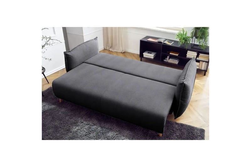 Puffin Vuodesohva 3-istuttava - Antrasiitti - Huonekalut - Sohva - Vuodesohva - 3 istuttava vuodesohva