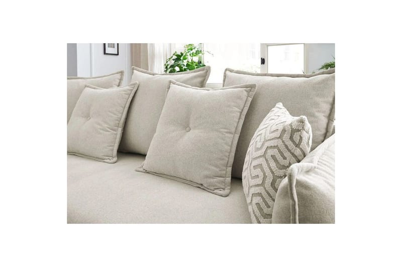 Puffin Vuodesohva 3-istuttava - Kermanvalkoinen - Huonekalut - Sohva - Vuodesohva - 3 istuttava vuodesohva