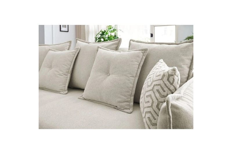 Puffin Vuodesohva 3-istuttava - Kermanvalkoinen - Huonekalut - Sohva - Vuodesohva - 3 istuttava vuodesohva