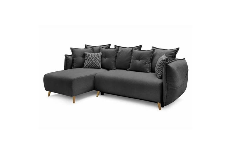 Puffin Vuodesohva divaanilla 3-istuttava - Antrasiitti - Huonekalut - Sohva - Vuodesohva