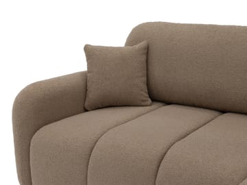 Quarlos 3-istuttava vuodesohva divaanilla ja säilytystilalla, vasen - Beige - Huonekalut - Sohva - Vuodesohva