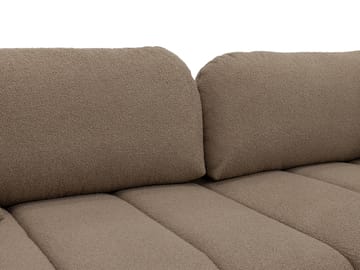 Quarlos 3-istuttava vuodesohva divaanilla ja säilytystilalla, vasen - Beige - Huonekalut - Sohva - Vuodesohva