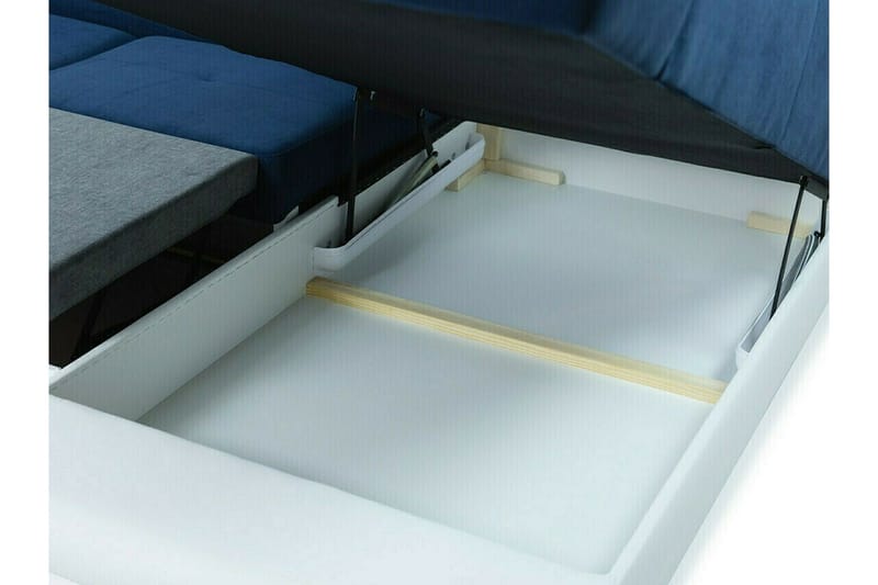 Reginia 4-sits Hörnbäddsoffa 375 cm Dark blue - Huonekalut - Sohva - Vuodesohva