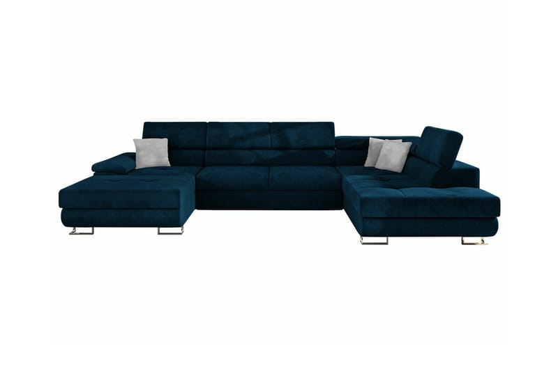Reginia 4-sits Hörnbäddsoffa 375 cm Dark blue, undefined