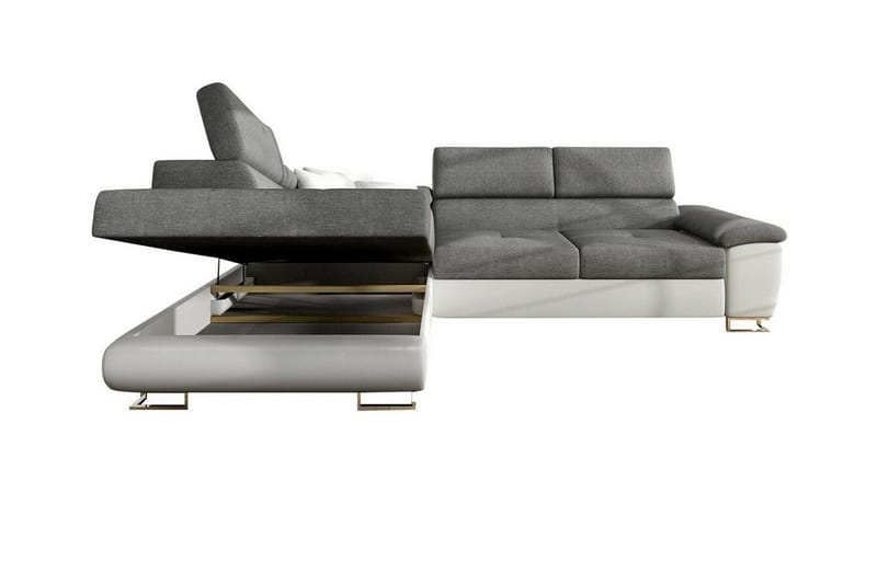 Reginia 4-sits Hörnbäddsoffa Light green - Huonekalut - Sohva - Vuodesohva